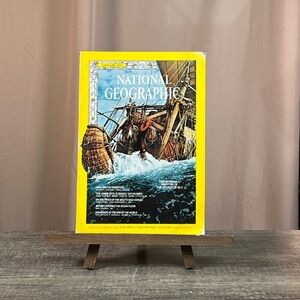 National Geographic Nautical Adventure January 1971 The Voyage of RA II